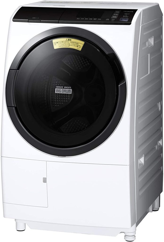 時短 節約 効率 日立 ドラム式洗濯乾燥機 ビッグドラム 洗濯10kg/洗濯~乾燥6kg 左開き 風アイロン